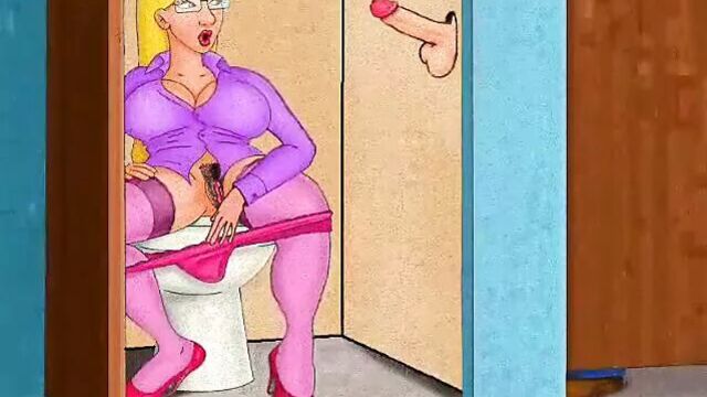 Glory Hole! Animation cartoon!