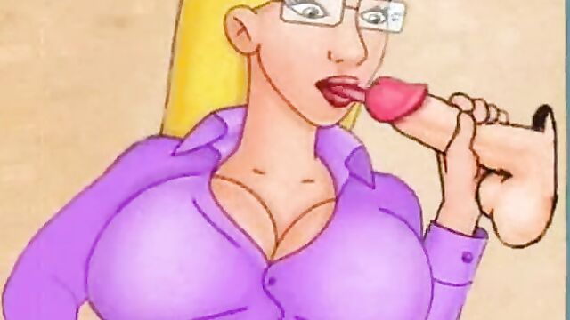 Glory Hole! Animation cartoon!