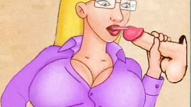 Glory Hole! Animation cartoon!