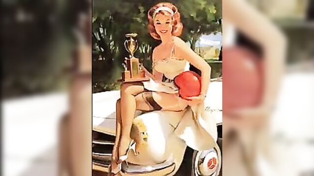 Classic Pinup Art - Gil Elvgren