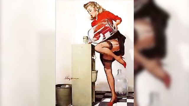 Classic Pinup Art - Gil Elvgren