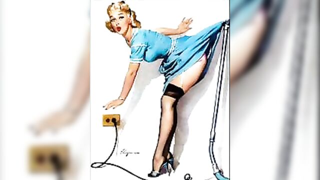 Classic Pinup Art - Gil Elvgren