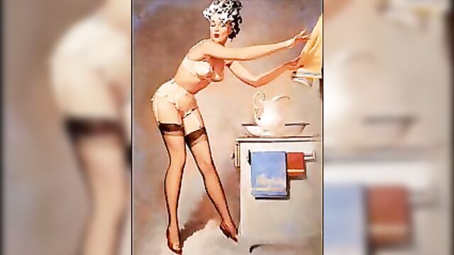 Classic Pinup Art - Gil Elvgren