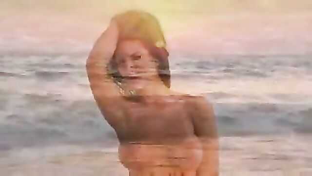 Brooke Tessmacher (Adams) Naked on the Beach