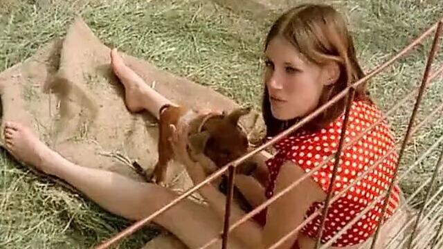 Hot Teen Sex in a Pig Paddock (1970s Vintage)