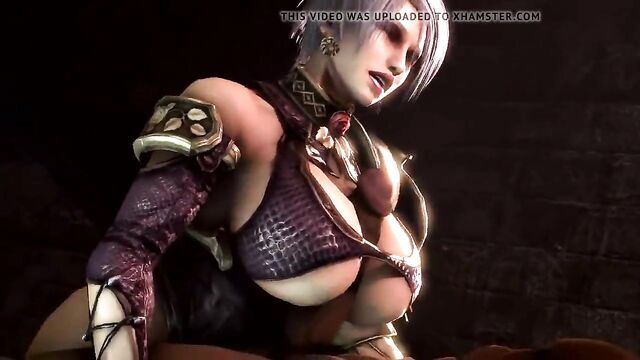 Big Ass Ivy From behind and titfuck (Soul Calibur 3D Hentai)