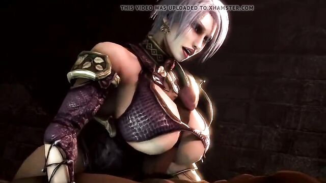 Big Ass Ivy From behind and titfuck (Soul Calibur 3D Hentai)