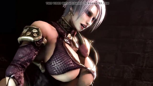 Big Ass Ivy From behind and titfuck (Soul Calibur 3D Hentai)