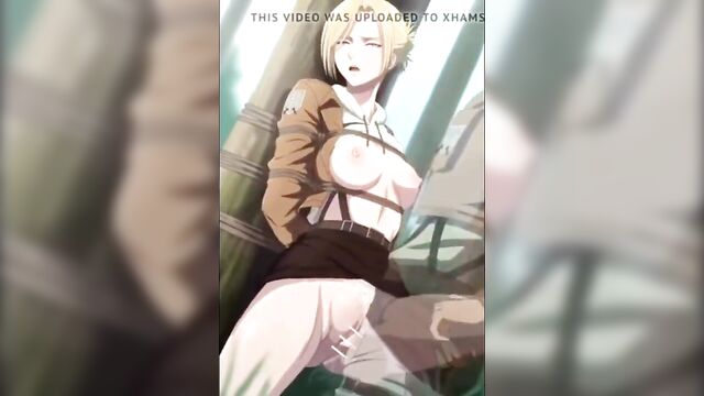 Attack on Titan - Annie Leonhart porn video.