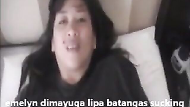Emelyn dimayuga Beverly Hills Lipa sucks cock in Cebu