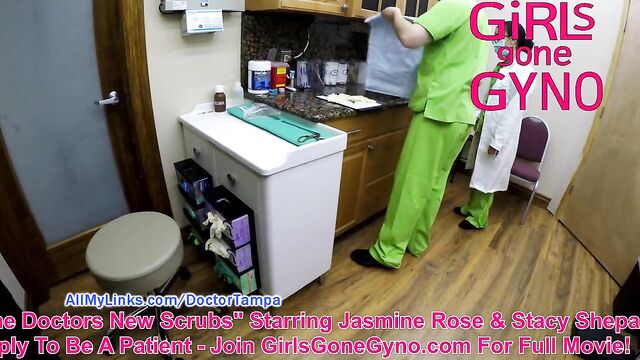 Naked Behind The Scenes With Lainey, Gynecology, The camera fails, Watch Film At GirlsGoneGyno.com