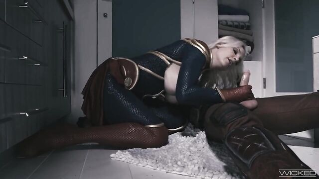 WickedPictures - Deadpool Fucks Captain Marvel Hard