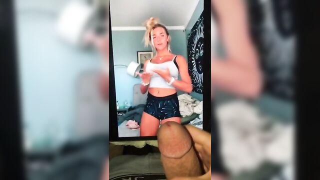 Tiktok Slut Cumtribute