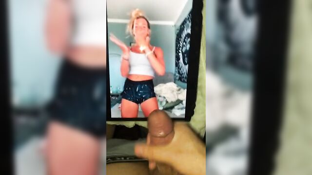 Tiktok Slut Cumtribute