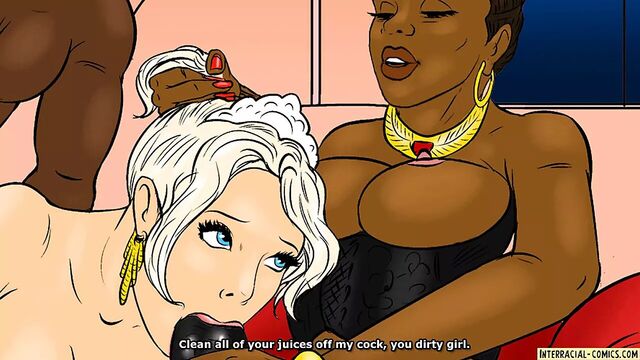 Good Interracial Cartoon Video