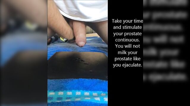 How to milk your prostate