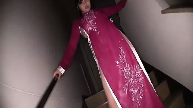 Call girl with ao dai (Vietnam)