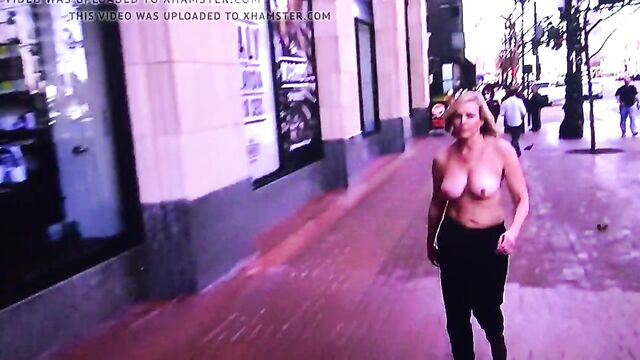 Chelsea handler tits in public