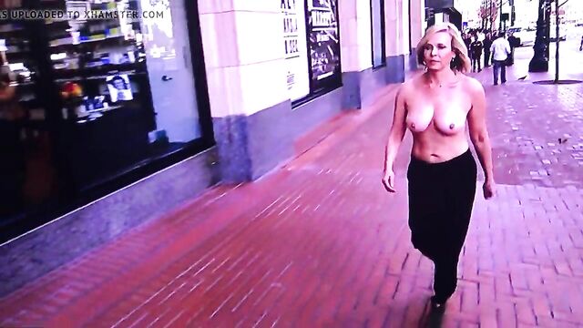 Chelsea handler tits in public