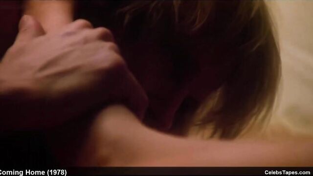 Jane Fonda & Penelope Milford naked and romantic sex video