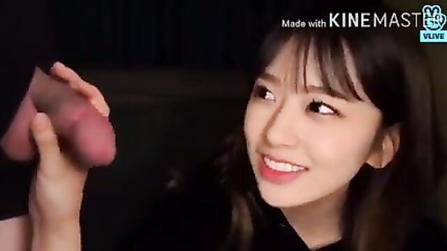 AHN YUJIN HANDJOB