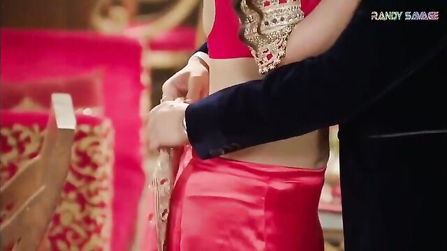 Adaa khan hotty saree scene