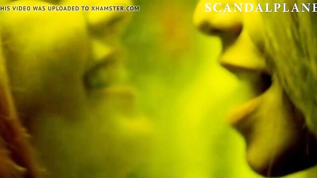 Vanessa Hudgens Lesbian Kiss on ScandalPlanet.Com