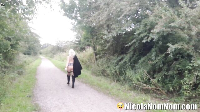 Mature Milf Wife Flashing In The Countryside Preview Video!