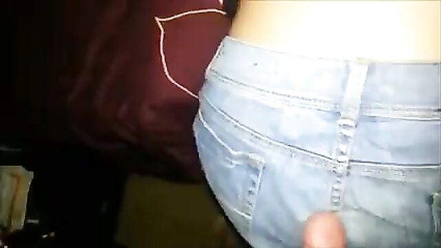 Woman fucked in American Eagle jeans