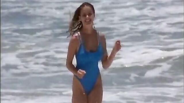 Ami Dolenz in a Bikini