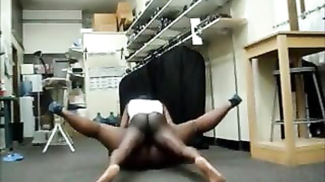 Cleaners Employees Fucking At Work - Black BBW