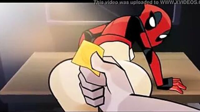 Lady Deadpool and kingpin animation