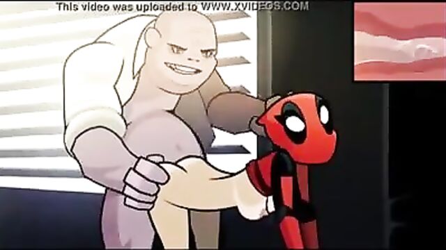 Lady Deadpool and kingpin animation