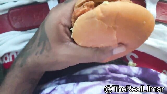 Lilmar Nuts in a McChicken and Eats It