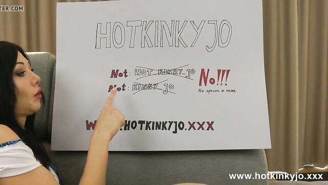 Hotkinkyjo official name information for fans & some fisting