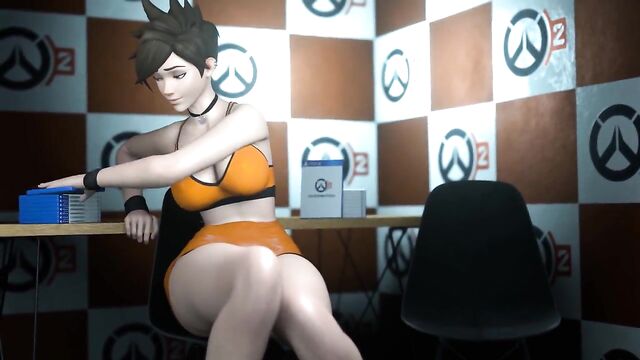 Tracer Selling Overwatch 2 (Animation With Sound)
