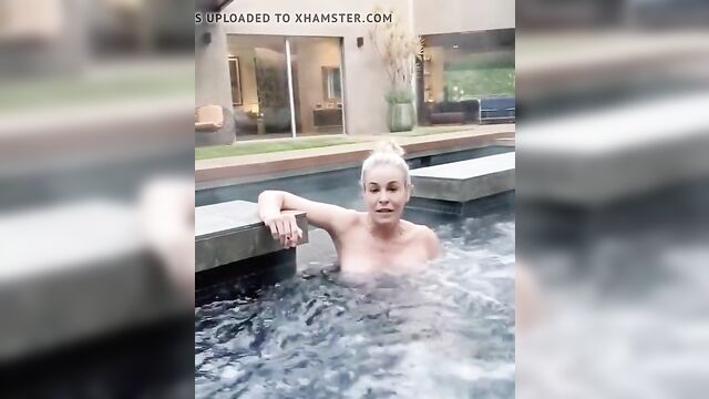 Chelsea Handler In Hot Tub