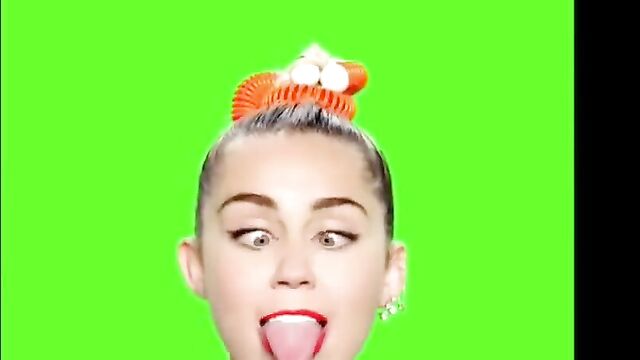 Miley Cyrus Green Screen