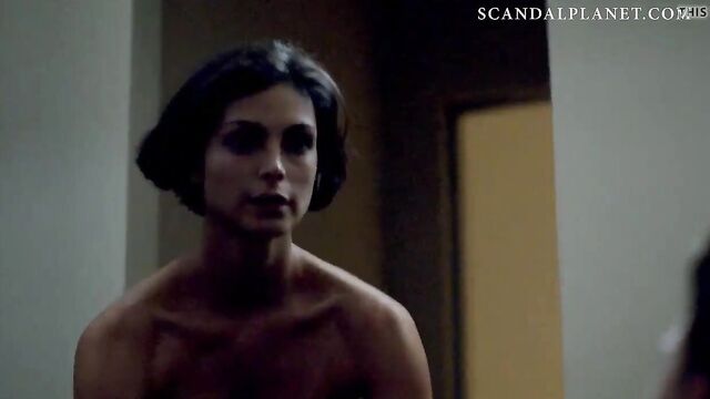 Morena Baccarin Nude Tits & Making Out On ScandalPlanetCom