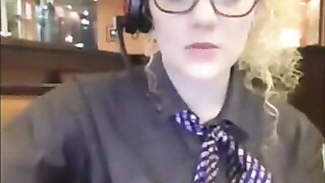 Fast food worker cam show