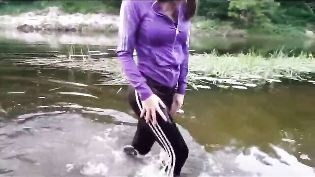 adidas leggings wet &mud