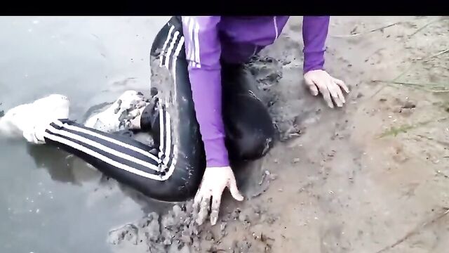 adidas leggings wet &mud