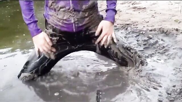 adidas leggings wet &mud