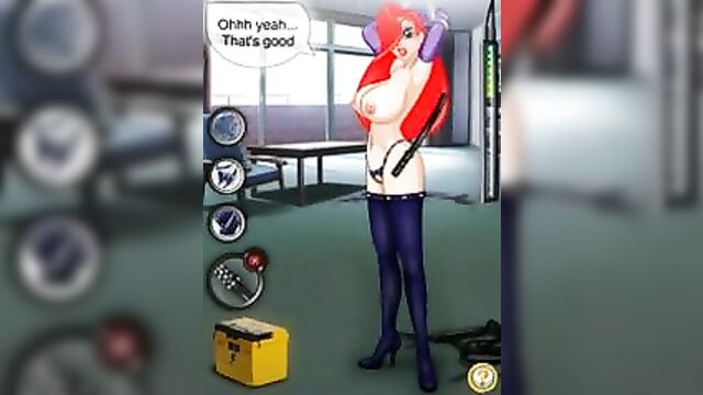 Jessica Rabbit loves bdsm before sex machine Hentai sex game