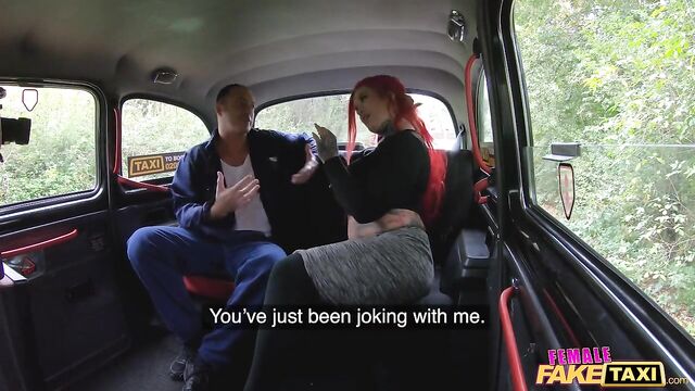 Female Fake Taxi Sabien Demonia fucks mechanic