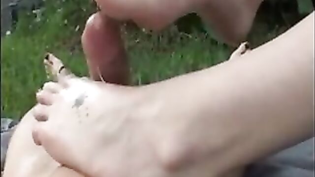 Footjob Compilation