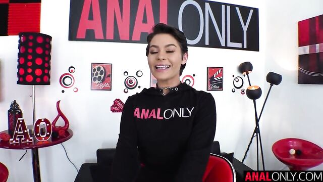 ANAL ONLY – Naughty Nicole Aria needs anal