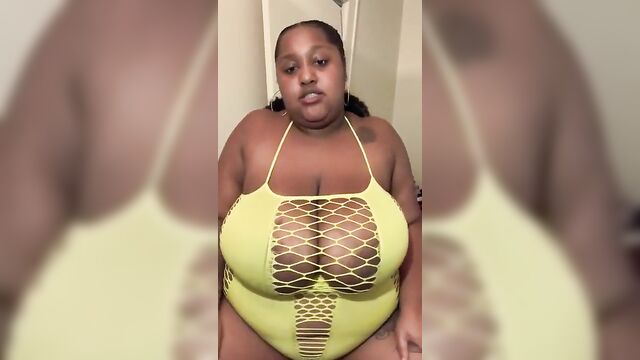 Busty Black BBW JOI