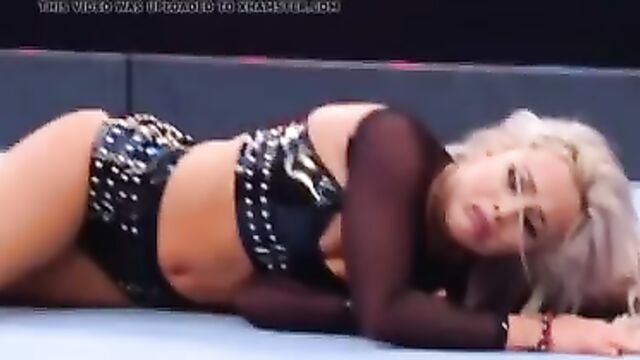 WWE - Liv Morgan on the mat