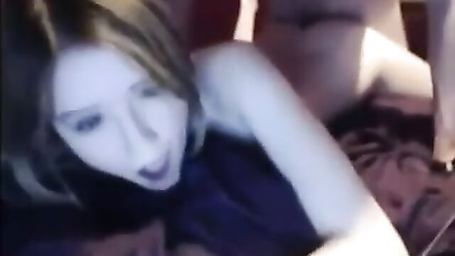 Hot emo girl gets fucked from behind